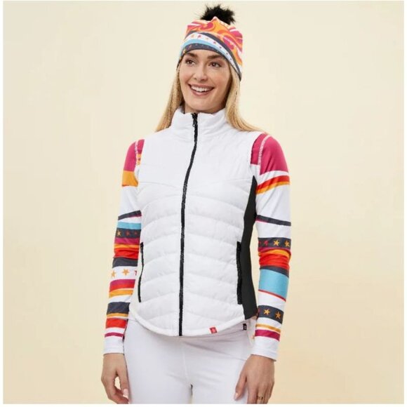 NWT Krimson Klover Hat BEANIE Dream On Apres Ski Removable Faux Fur Pom Multi - Picture 11 of 12